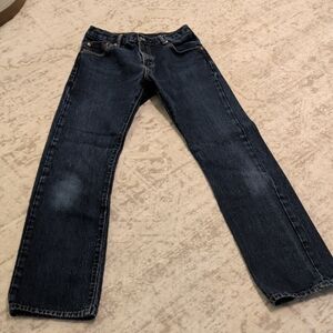 Levi's Men's Dark Blue Bootcut Jeans